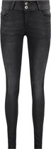 Cars Jeans Amazing Super skinny Jeans - Dames - Black Used - (maat: 30)