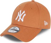 New Era Sportcap - Maat One size  - Unisex - oranje/bruin/wit