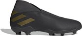 adidas Nemeziz 19.3 Laceless FG Dark Script Heren - Zwart-Multicolour - Maat 10,5