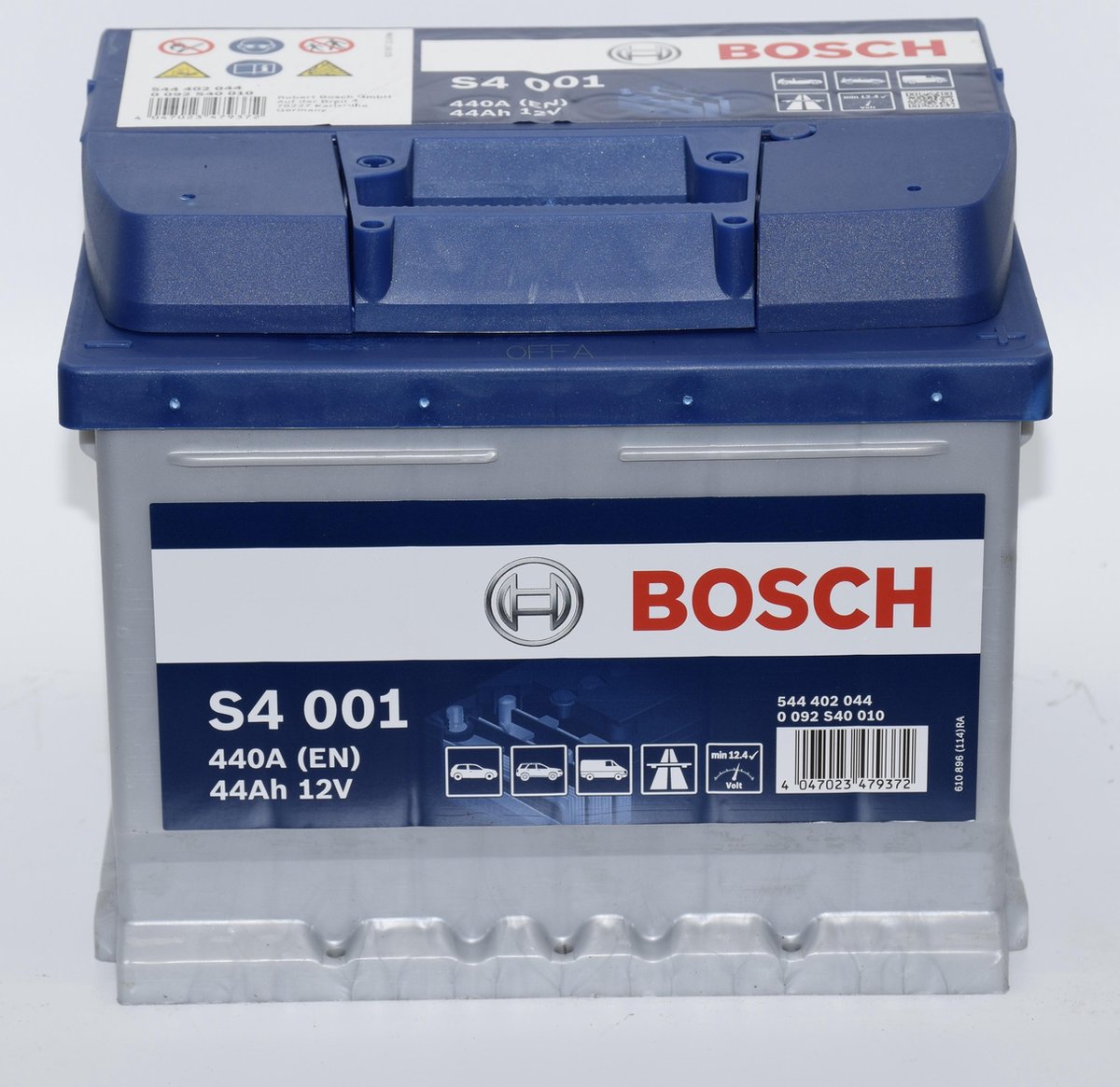 BOSCH S4001 auto start accu 12V 44Ah | bol.com