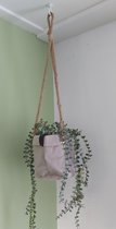 Plantentas creme 15 cm | plantenhanger 15 cm