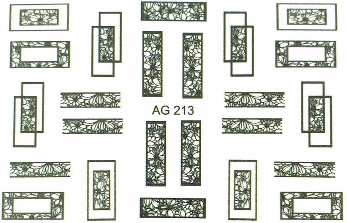 Goedkoopste Korneliya Airbrush Waterdecal AG 213 black