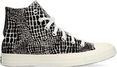 Converse Chuck Taylor All Star Croc Hi Hoge sneakers - Dames - Zwart - Maat 39,5