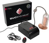 Suck-O-Mat Masturbator Met Afstandsbediening - Toys voor heren - Kunstvagina - Transparant - Discreet verpakt en bezorgd