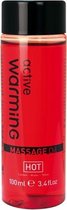 HOT Massageolie Active Warming 100 ml - Drogisterij - Massage Olie - Rood - Discreet verpakt en bezorgd