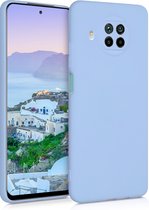 kwmobile telefoonhoesje voor Xiaomi Mi 10T Lite - Hoesje voor smartphone - Back cover in mat lichtblauw