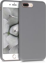 kwmobile telefoonhoesje voor Apple iPhone 7 Plus / 8 Plus - Hoesje met siliconen coating - Smartphone case in steengrijs