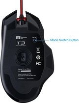 [easterntimes tech] [T3] - [wired gaming mouse] - [USB mouse] - [7200 DPI & 7 Programmable Buttons]