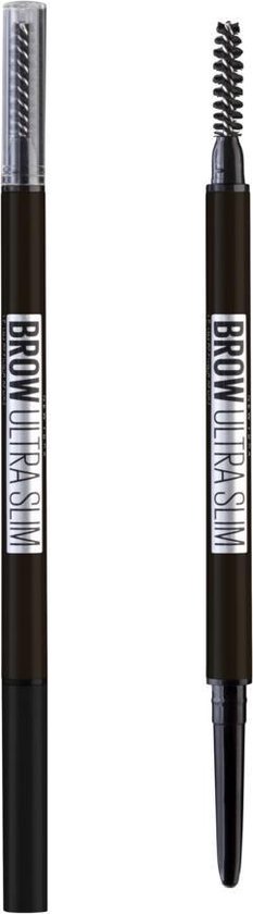 3x Maybelline Brow Ultra Slim Wenkbrauwpotlood 05 Deep Brown