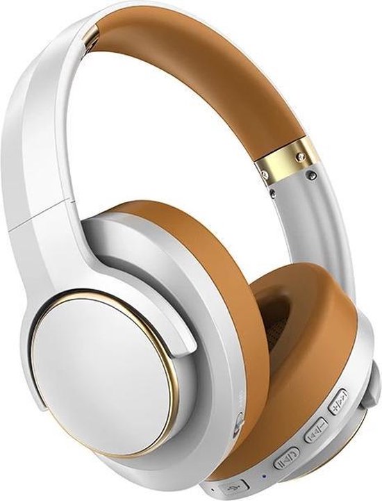 Bluetooth Headset - Draadloze Over-Ear Koptelefoon - Active Noise Cancelling  -... | bol.com
