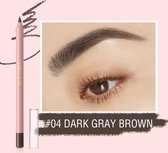 Joya Beauty® professioneel wenkbrauwpotlood | Waterproof | Wenkbrauw Pen | Brow Pencil | Kleur 4: Dark Gray Brown