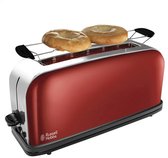 Bol.com Russell Hobbs Colours Plus+ 21391-56 - Extra lange Broodrooster - Rood aanbieding