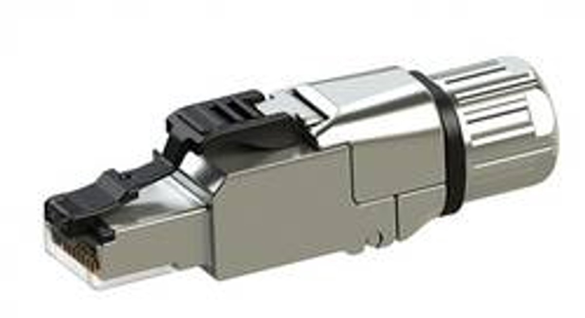 Telegärtner 100023089 RJ45-connector CAT 8.1 Stekker Metaal 1 stuk(s)