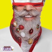 Flappy | Dé Ballenbaard | Kerstkapje - Kerst mondkapjes | Mondkapje XXL | Gezichtsmasker | Bekend van TV & Radio | Motor sjaal | Ski Masker | Facemask | Fiets sjaal | wasbaar | mon