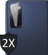 Screenprotector geschikt voor Samsung S20 FE - Camera Protector Lens - 2 Stuks
