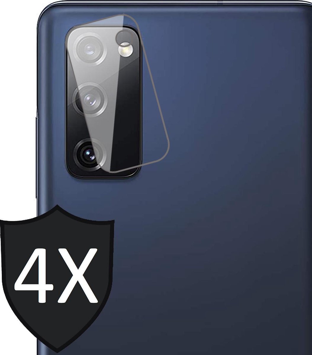 Screenprotector geschikt voor Samsung S20 FE - Camera Protector Lens - 4 Stuks