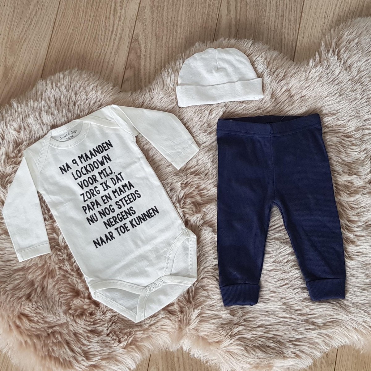 Goedkoopste Baby cadeau geboorte meisje jongen set met tekst aanstaande zwanger kledingset pasgeboren unisex Bodysuit | babykleding Huispakje | Kraamkado | Gift Set babyset kraamcadeau pakje babygeschenk babygeschenkset kraampakket