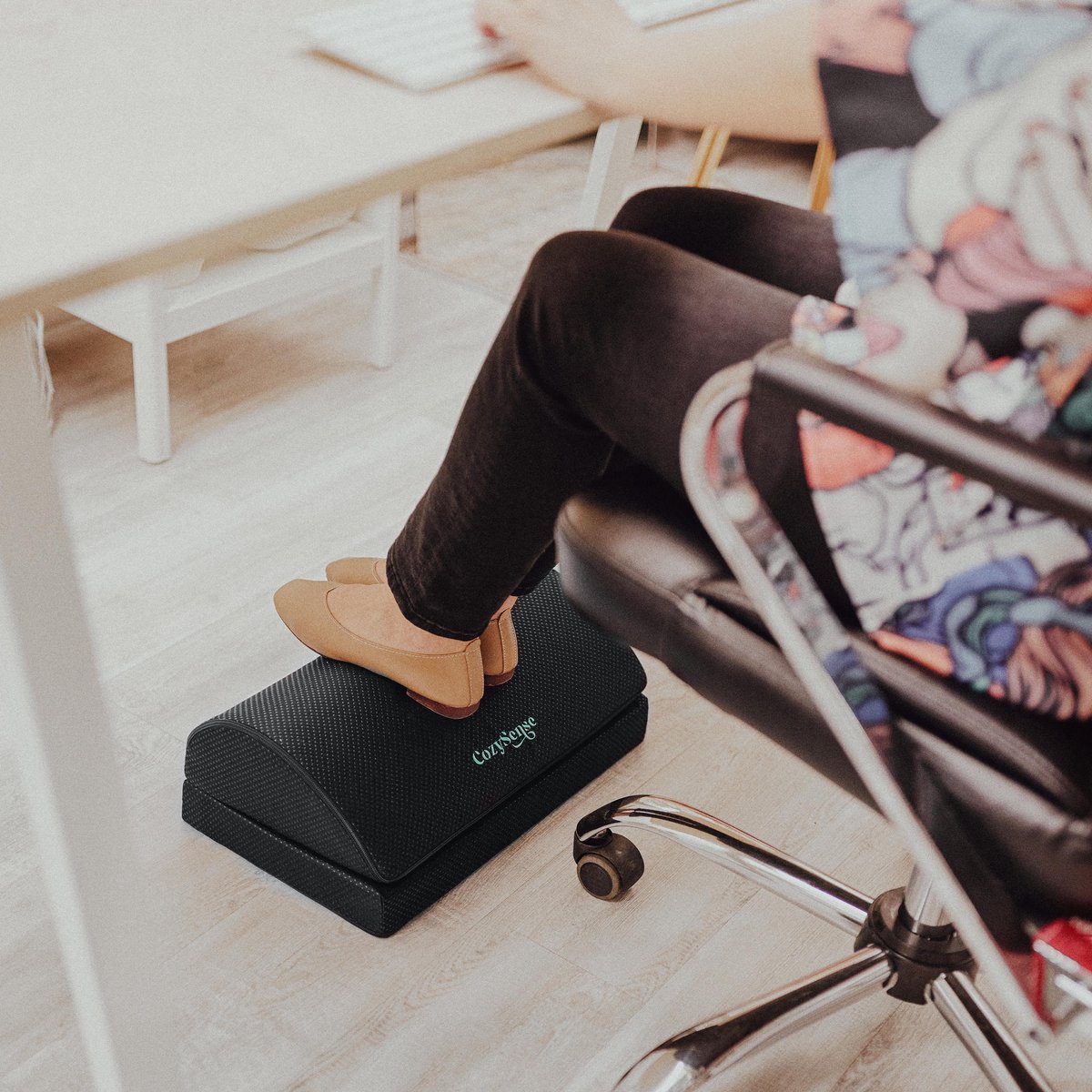 Infinitely Great Home Decor Center Voet Hangmat Draagbare Verstelbare Mini Voetsteun Stand Office Bureau Voeten Hangmat Onder Het Bureau Voetpedaal