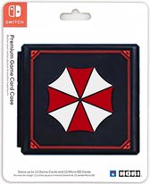 Nintendo switch - Game card case - spel hoesje - opbergen spelletjes - opslag case - 12 plaatsen voor 12 Nintendo games - resident evil