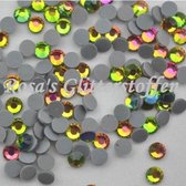 DMC Strass steentjes, Rainbow Rhinestones Hotfix Steentjes Flatback SS30 (6.32-6.50mm) 288st (2 Gross)| Strasstenen van Glas | Hotfix Glittersteentjes | Glitter steentjes voor turnpakje , Rit