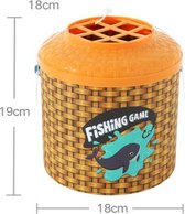 TopBright Fishing Game Magnetic avec 2 cannes et 26 poissons avec notation et le naam du poisson - Jeu de pêche - Jeu de pêche - Jeu de pêche magnétique en bois - speelgoed à moteur fin - speelgoed éducatifs Montessori