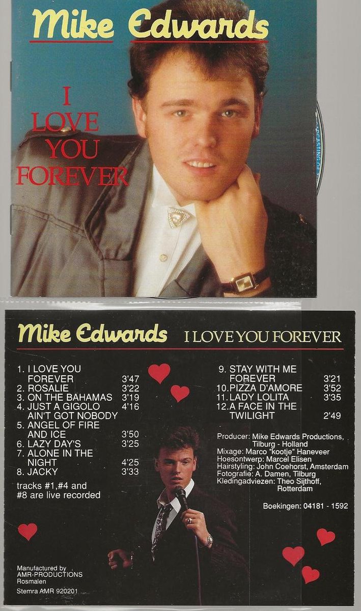 Mike edwards - i Love You Forever - CD