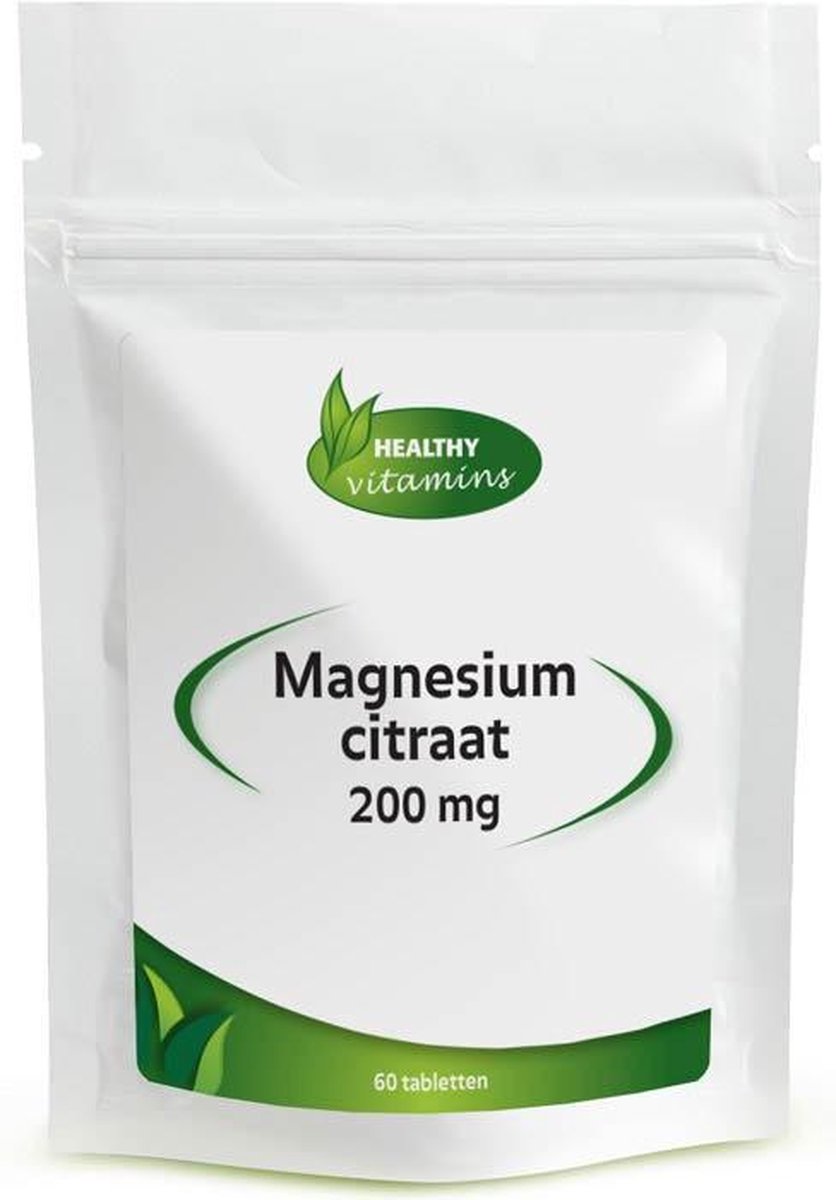 Magnesium citraat | 200 mg | 60 tabletten