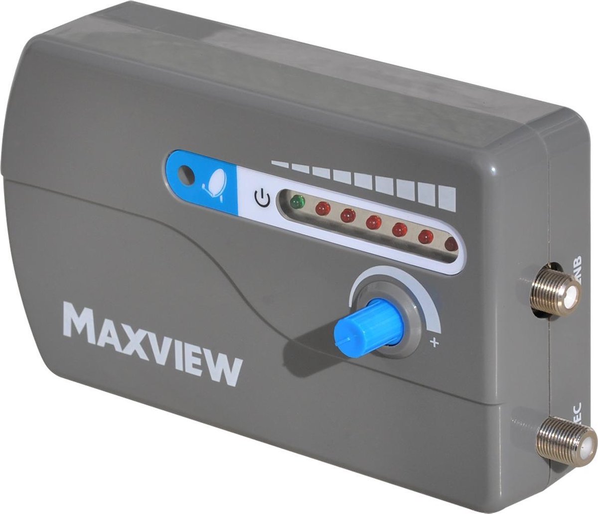 Maxview SatFinder Satelietontvanger - Universele satellietzoeker met LED indicatie en niveau-aanduiding I.D. MXL040 - Maxview