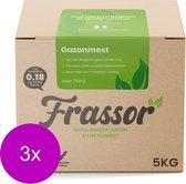 Frassor Insectenmest Gazon Frass 75 m2 - Gazonmeststoffen - 3 x 5 kg