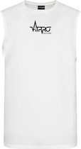 FitProWear Mouwloos Shirt Wit Maat L - Sportshirt - Sporthemd - Hemd - Sportkleding