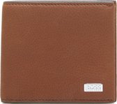Hugo Boss BOSS Heren Billfold Portemonnee Leer - bruin