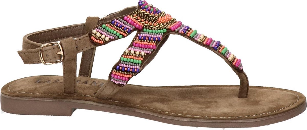 Lazamani Sandalen taupe - Maat 39 | bol.com