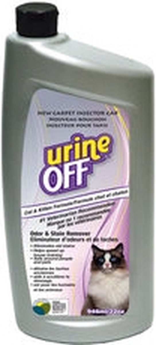 Urine Off Kat & Kitten tapijtreiniger - 946 ml - Urine Off