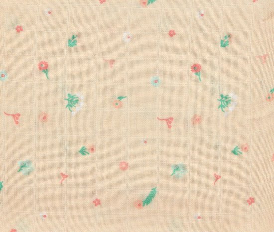 Briljant Baby Multidoek Hydrofiel XL Flower - Swaddle - Inbakerdoek - 120 x 120 - Roze - 3 Stuks van Merkloos — afbeelding 2