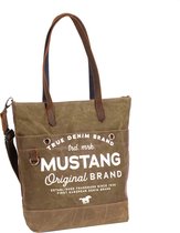 Mustang ® Genua - Shopper - Boodschappentas - Schoudertas - Handtas - 16L - Heavy Waxed Canvas