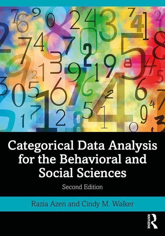 Categorical Data Analysis for the Behavioral and Social Scie ... - cover