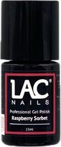 LAC Nails® Gellak - Raspberry Sorbet - Gel nagellak 15ml - Rood roze