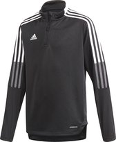 adidas adidas Tiro 21 Sporttrui - Maat 140  - Unisex - zwart/wit