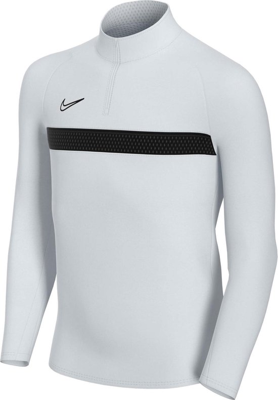 Nike Academy 21 Sporttrui - Maat 128 - Unisex - wit/zwart