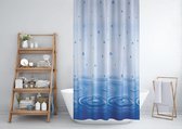 Zethome - Douchegordijn - 180x200 cm - Blauw - Badkamer Gordijn - Shower Curtain - Waterdicht - Sneldrogend en Anti Schimmel -Wasbaar en Duurzaam - 5020