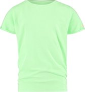 Vingino T-shirt Essentials Meisjes Katoen Neon Groen Mt 104