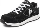 Dunlop Flying Luka S3 Veiligheidssneakers - Veiligheidsschoenen - Werkschoenen - Zwart - Maat 44 - Met Gratis Goodiebag