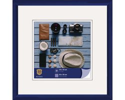 Fotolijst - Henzo - Napoli - Fotomaat 30x30 cm - Blauw