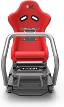 RSeat S1 - Zilver Frame / Rode stoel