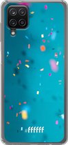 6F hoesje - geschikt voor Samsung Galaxy A12 -  Transparant TPU Case - Confetti #ffffff