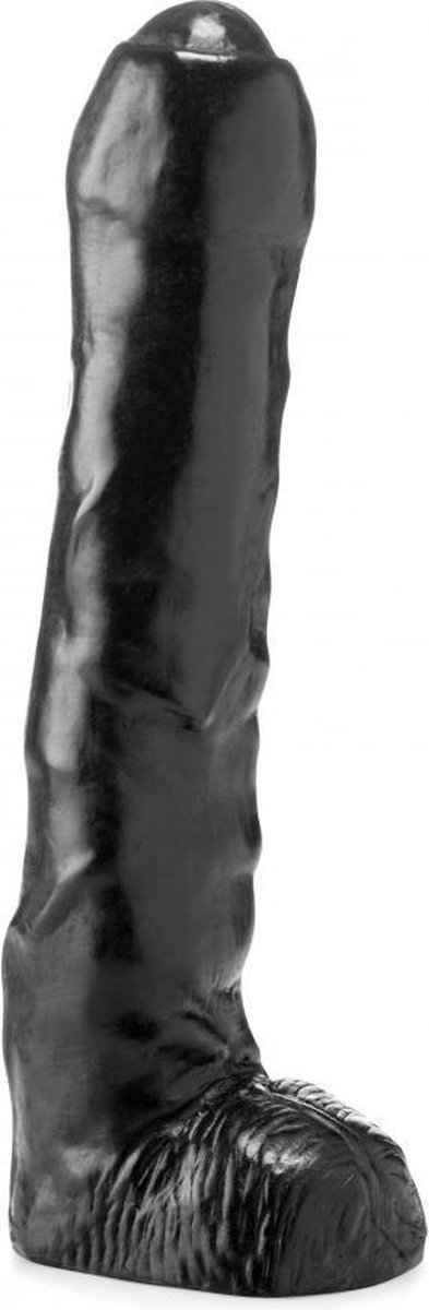 Goedkoopste XXLTOYS - Walter - Dildo - Inbrenglengte 25 X 5.5 cm - Black - Uniek Design Realistische Dildo – Stevige Dildo – voor Diehards only - Made in Europe