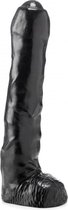 XXLTOYS - Walter - Dildo - Inbrenglengte 25 X 5.5 cm - Black - Uniek Design Realistische Dildo – Stevige Dildo – voor Diehards only - Made in Europe