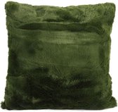 Decostar Kussen Jozias 45 x 15 cm, fleece, groen