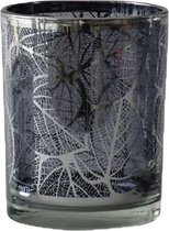 Waxinelichthouder Blad Zilverkleurig (8 x 7 x 7 cm)