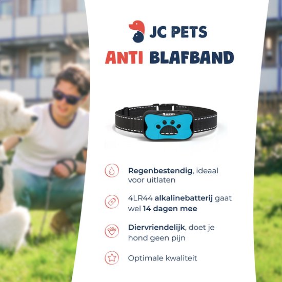 Anti Blafband - Blafband Voor Honden - Anti Blaf Apparaat - Blafband - Diervriendelijk & Zonder Schok